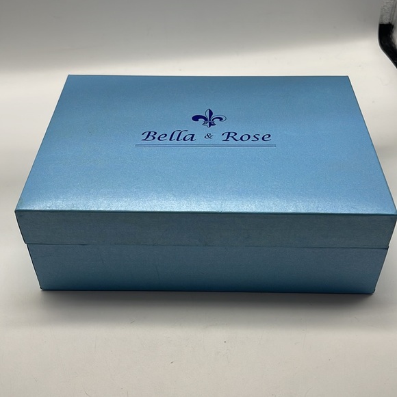 NIB Bella & Rose Watch & Palm Tree Necklace Gift Set in Rose Gold - Picture 7 of 7